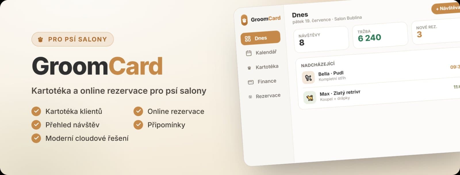 Fotka salonu Psí Salon u Fíka